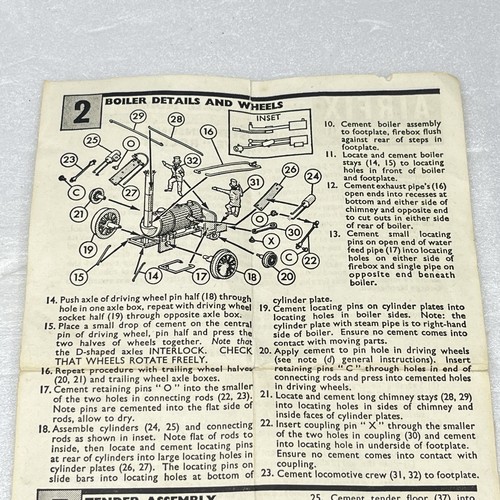 1960s Airfix OO Stephenson’s Rocket Scale Kit Prestwin Silo Wagon No. R11 - Picture 8 of 19