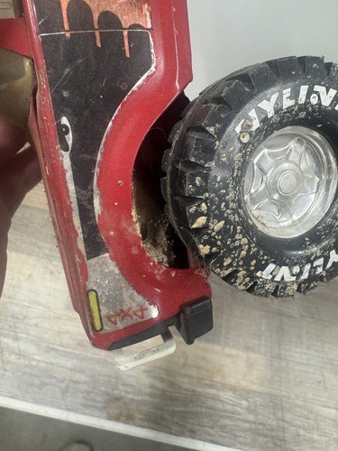 VINTAGE 1970s Nylint THE BUZZARD Red Pressed Steel 4x4 Pick Up Truck READ - Picture 4 of 17