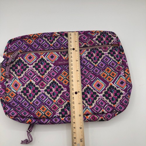 Lighten Up Travel Seat Back Organizer Dream Diamonds Purple Vera Bradley NWT - Picture 6 of 6