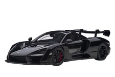 AUTOart 1/18 McLaren Senna Black Plastic 1.85pound diecast model