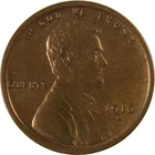 1916 S Lincoln Wheat 1c XF EF Extremely Fine Details Penny SKU:I26645