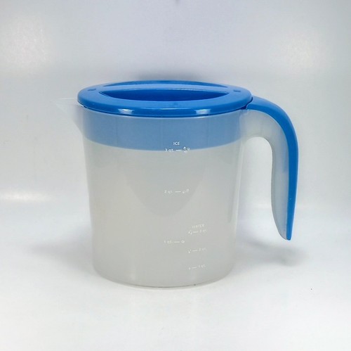 Mr Coffee Macchina da tè ghiacciata TM70 coperchio blu 3 quarti brocca ovale SOLO