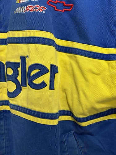 Dale Earnhardt Jr Jacket Chase Authentics Wrangler Stained Natural Patina 4XL - Picture 7 of 16