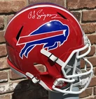 OJ Simpson Buffalo Bills HOFer SIGNED Full Size Football Helmet w/ JSA sticker