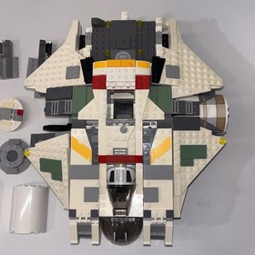 LEGO STAR WARS REBELS 75053 THE GHOST PHANTOM SHIP ONLY ( Incomplete & No Figs )