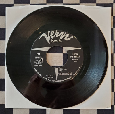 Trick Or Treat / Qunado Quando Que Sera 7'' 45 by Cal Tjader vinyl 1967 VG+ Verve