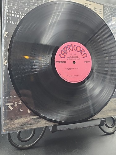 The Allman Brothers Band At Fillmore East 1971 Capricorn 2LP Monarch Press EX/VG - Picture 13 of 21