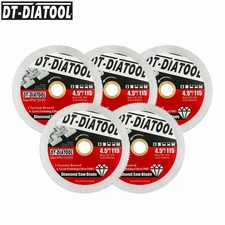 1/2/5pcs Diamond Saw Blades Cutting Wheel Discs 4.5" for Ceramic Tile Marble