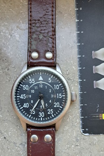 Luftwaffe Fliegeruhr Nachbau (mechanisch) - 第 6/6 張圖片
