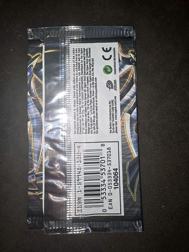 YUGIOH 1.AUFLAGE DUELIST PACK Zane Truesdale *LEER* BOOSTER PACK WRAPPER - Bild 2 von 2