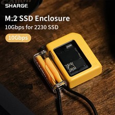 M.2 2230 SSD Enclosure USB 3.2 Gen2 10Gbps NVMe - Active Cooling Type-C