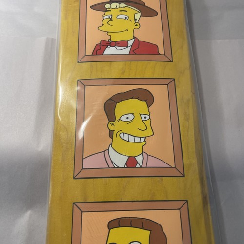 Simpsons Nonexistent Skateboard Deck Troy McClure Lionel Hutz Phil Hartman New - Picture 7 of 20