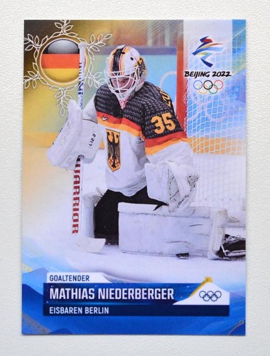 2022 BY Karten Peking Olympia Eishockey Team Deutschland Spielerkarte aussuchen - Bild 3 von 26