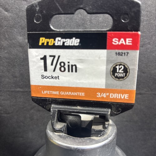 1 7/8” Pro Grade, 3/4" Drive, 12 Point, Chrome Vanadium Steel, Free US Ship - Picture 2 of 6