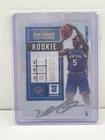 Immanuel Quickley 2020 Contenders Rookie Ticket Auto #114 Premium Variation Rare