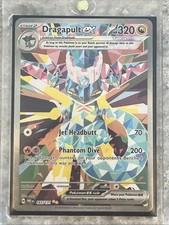 Dragapult EX 165/131 Prismatic Evolutions Holo Card Near Mint Condition