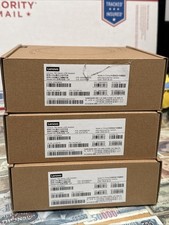 Lot of 3 Lenovo 100 Stereo USB Headset Black, NEW