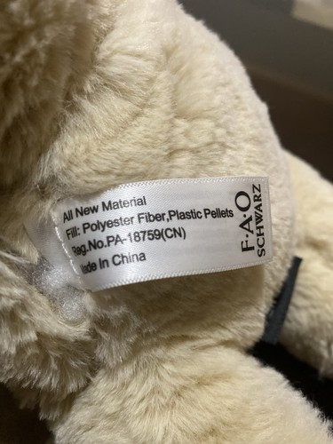 Peluche cane da laboratorio Fao Schwarz Golden Retriever grande 20 pollici - Foto 10 di 12