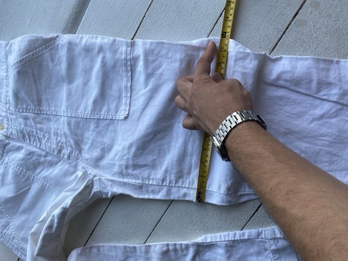 Polo Ralph Lauren Vintage Mens Chino White Relaxed Pants 32x30 Rare - Picture 9 of 21