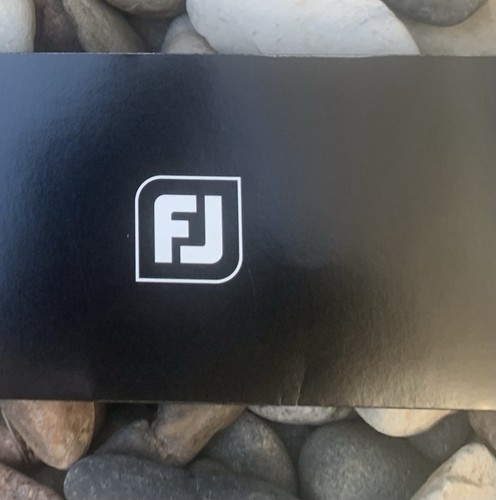 Footjoy Envelope Card Stock. Black. Used - Picture 2 of 5