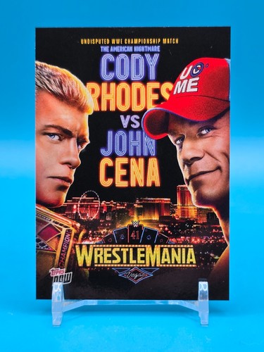 2025 Topps Now WWE WrestleMania 41 Poster 5 Karten Set | Rhodes, Ripley & mehr! - Bild 2 von 11