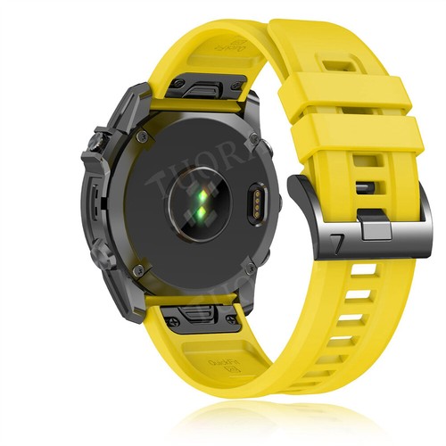 Quick Fit Armband für Garmin Fenix 8 E 7 7X 6 6X Pro 5 5X 3HR Silikon Uhrenarmband - Bild 37 von 72