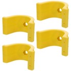  4pcs Cable Holder Mounts: Cable Support Bracket For Wire Organization - Tray