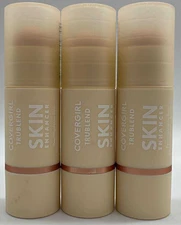 3PK Covergirl Trublend Skin Enhancer Pearl Highlighter Balm ~ Moonlight ~ SEALED