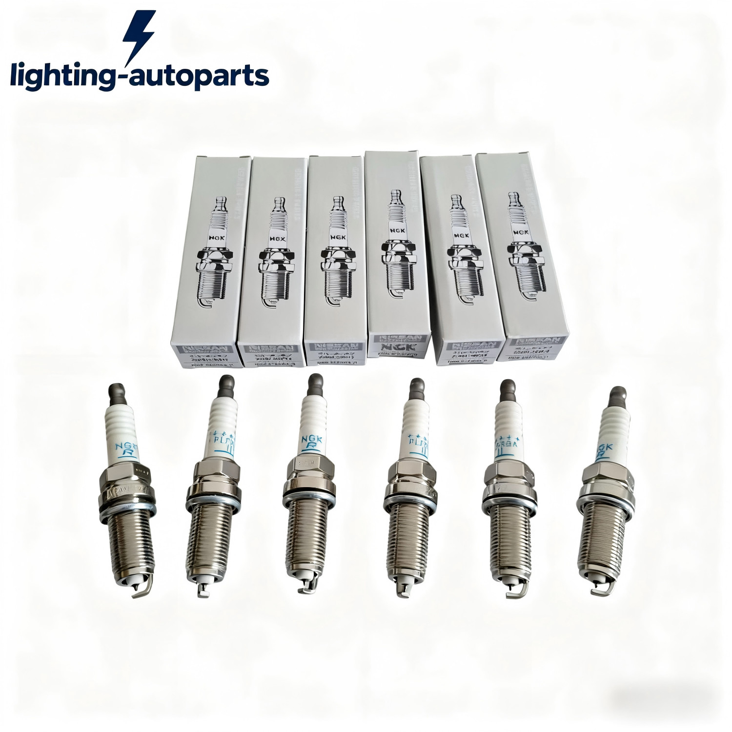 6pcs NGK 22401-5M015 Spark Plugs for Equator Frontier Quest Maxima Altima US