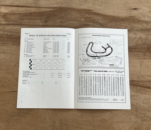 BRANDS HATCH 1st July 1984 Radio Kent Race day Official Programme - Picture 7 of 10
