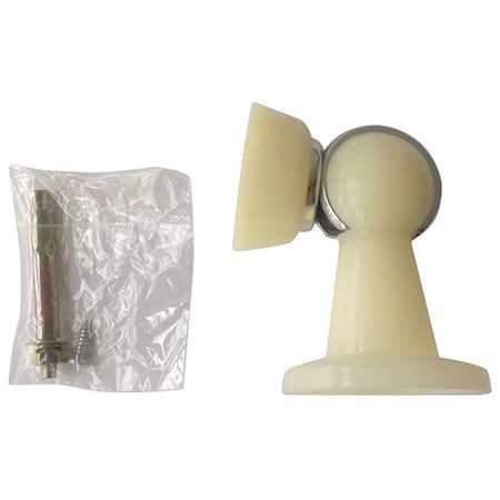Zoro Select 33J783 Magnetic Door Holder, Plastic, Wall/Floor - Picture 1 of 1
