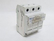 234482 Used; Ferraz-Shawmut USM3 Fuse Holder; 3P; 30A; 600VAC