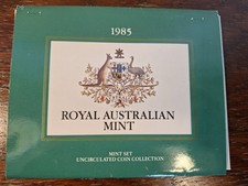 Royal Australian Mint 1985 BUNC Coin Collection