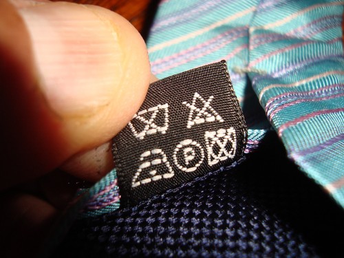 THOMAS PINK MEN'S 100% SILK TIE MADE IN FRANCE HARDLY WORN! - Picture 9 of 9