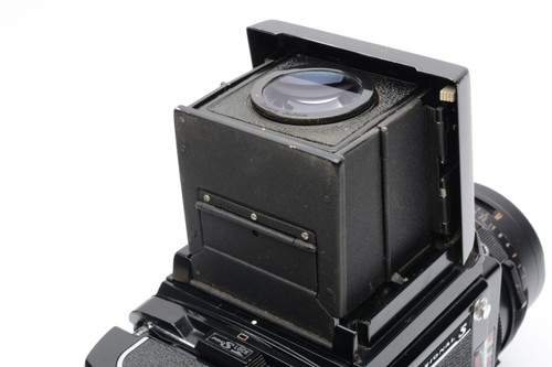 Cuerpo Mamiya RB67 Pro S con lente 90mm F3.8 C, 120 parte posterior, WLF, probado, sellos nuevos - Imagen 9 de 11