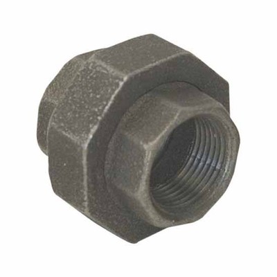 EZ-Flo 78303 Black Malleable Union 1-1//4
