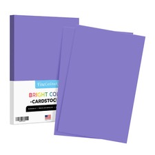 11 x 17" Light Violet Bright Color Cardstock Paper, 65lb Cover, 50 Sheets