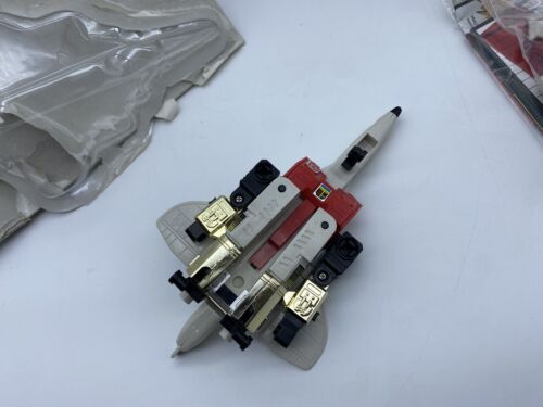 Transformers Original G1 1986 Aerialbot Silverbolt Complete w/ Box and Bubble - Picture 18 of 22