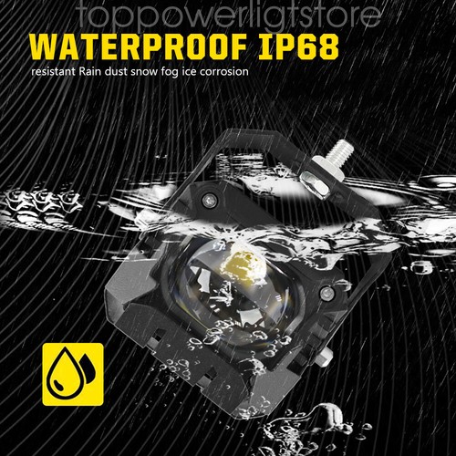 3" 4'' 5" 7" 9" LED Work Light Bar Spot light Cube Pods DRL Fog Driving Lamp 4X4 - Picture 74 of 80