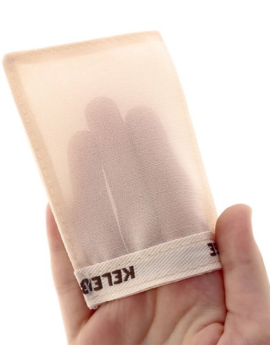 Juego de guantes exfoliantes de seda 100 % natural - exfoliación suave y cuidado eficaz de la piel - Imagen 11 de 11