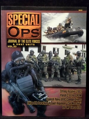 Special Ops Journal Of The Elite Forces Book Vol 23 Concorde Publications 5523
