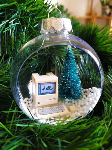 Apple Macintosh Christmas ball Retro Computers - Foto 5 di 6