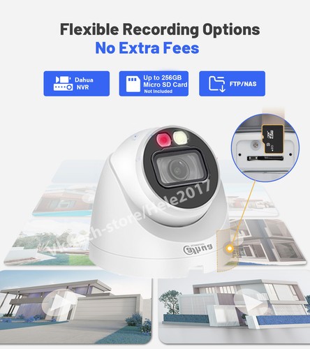 Dahua 32CH 16POE 4MP Full Color IP Camera System Smart Dual Light WizSense Lot - Picture 10 of 20