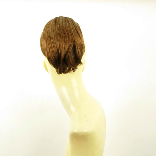Hairpiece ponytail short dark coppery blond ref 2/g27 peruk - Picture 3 of 7