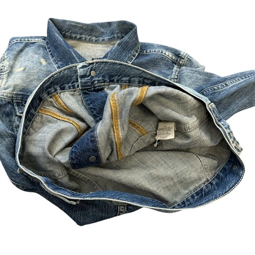 Ralph Lauren Polo Jeans Company Stonewash Denim Jacket Women’s Size Medium - Picture 9 of 13