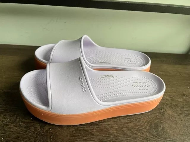 Crocs women's crocband sale platform slide sandal