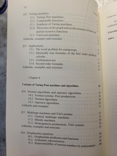 Algorithms and Recursive Functions A. L. Mal'cev 1970 - Imagen 7 de 8