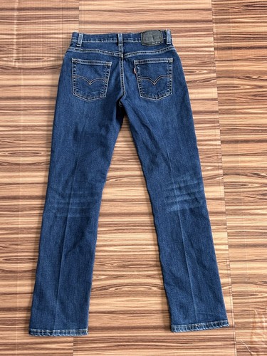 Levis 511 Slim Jeans Boys Blue Denim size 14 Reg (27x27) - Picture 2 of 5