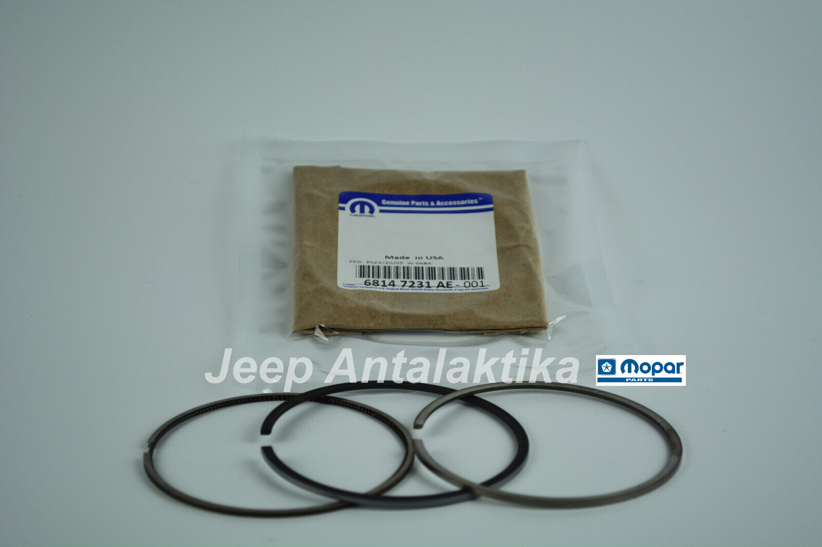 Piston Rings - jeep Grand Cherokee WK 3.0L 2011 - 2018 68147231AE New OEM Mopar