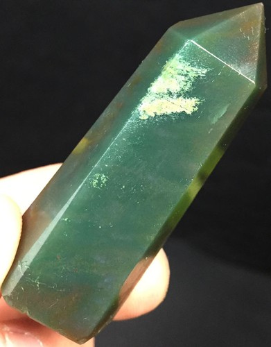 51g NATURAL Hermoso Azul Ágata Acuática Cuarzo Cristal PUNTO CURACIÓN ic3775 - Imagen 1 de 11